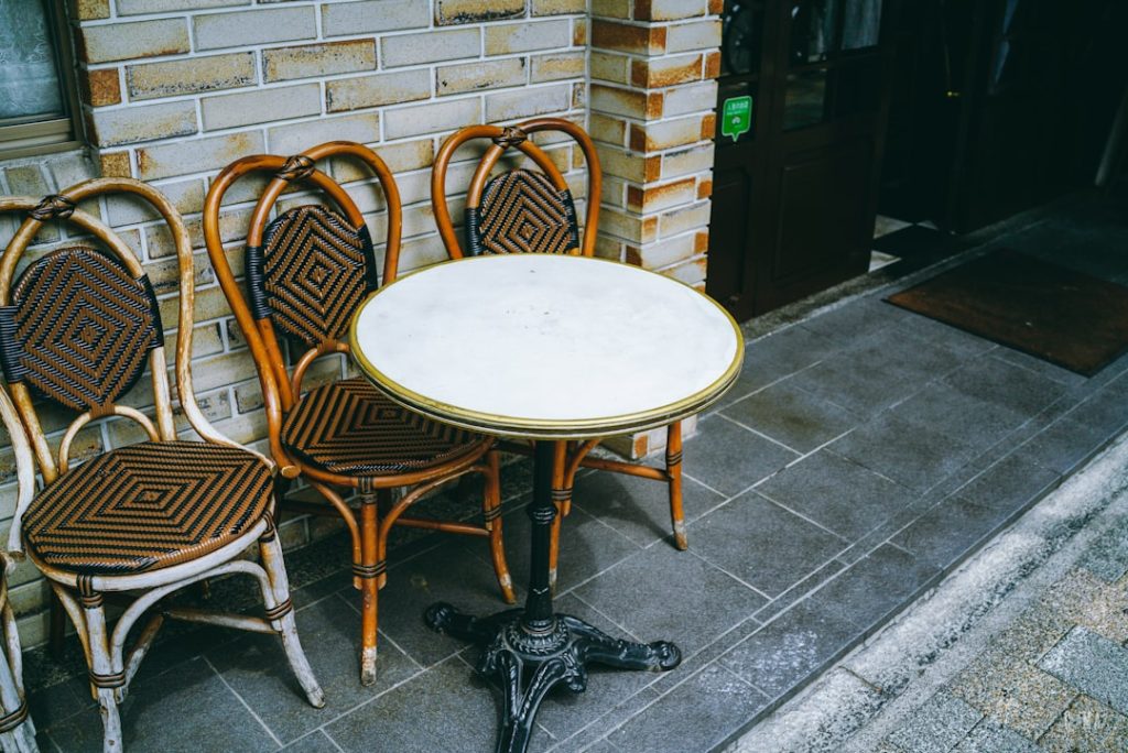 Photo Baccarat table
